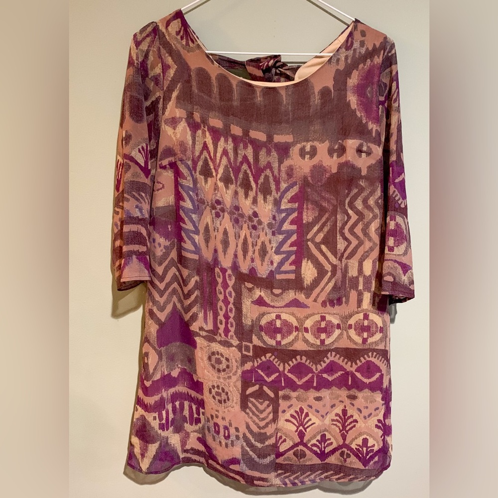 En Creme Tunic Dress NWT